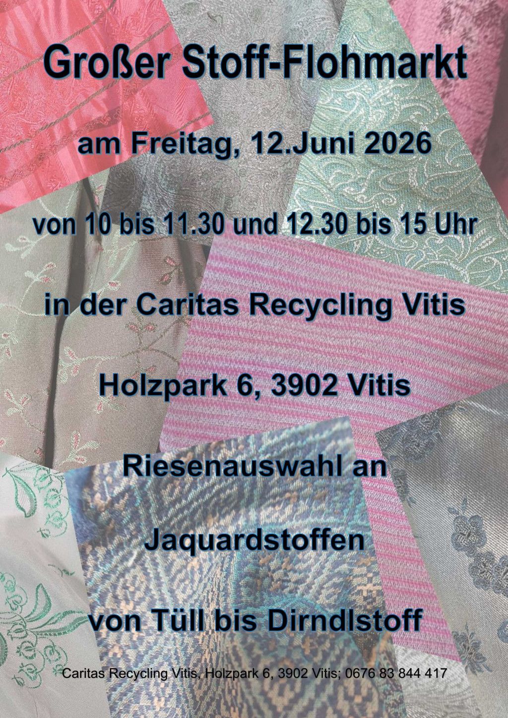 Tag der offenen Tür in der Caritas Recycling Vitis