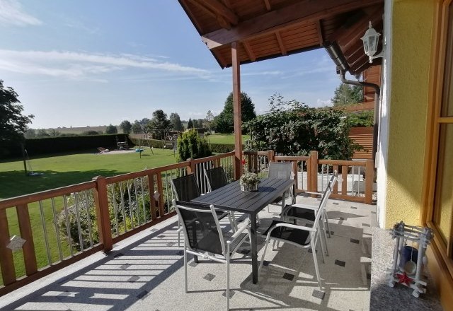 Terrace and garden, &copy; Ferienwohnung Fuchs