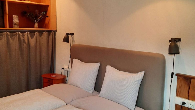 Tiny House Living Legends Schlafbereich, &copy; Ederm&uuml;hle