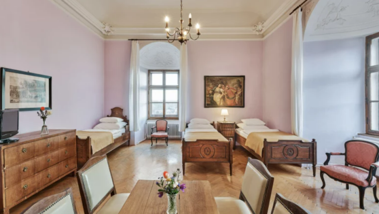 Dreibettzimmer, © Schloss Hotel Drosendorf, Martin Sommer