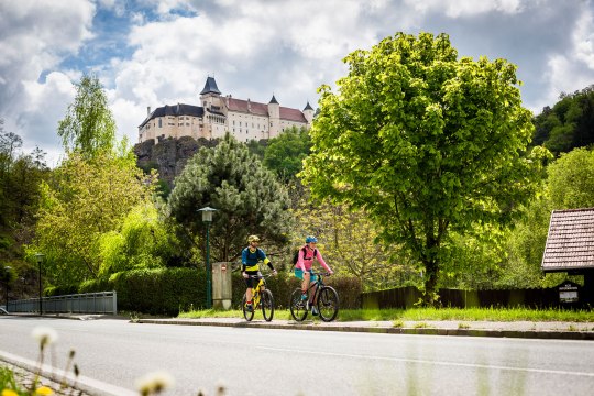 Kamp-Thaya-March Radroute, Schloss Rosenburg, © Niederösterreich Werbung/Martin Matula