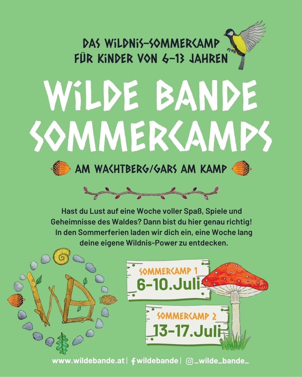 Wilde Bande Sommercamps