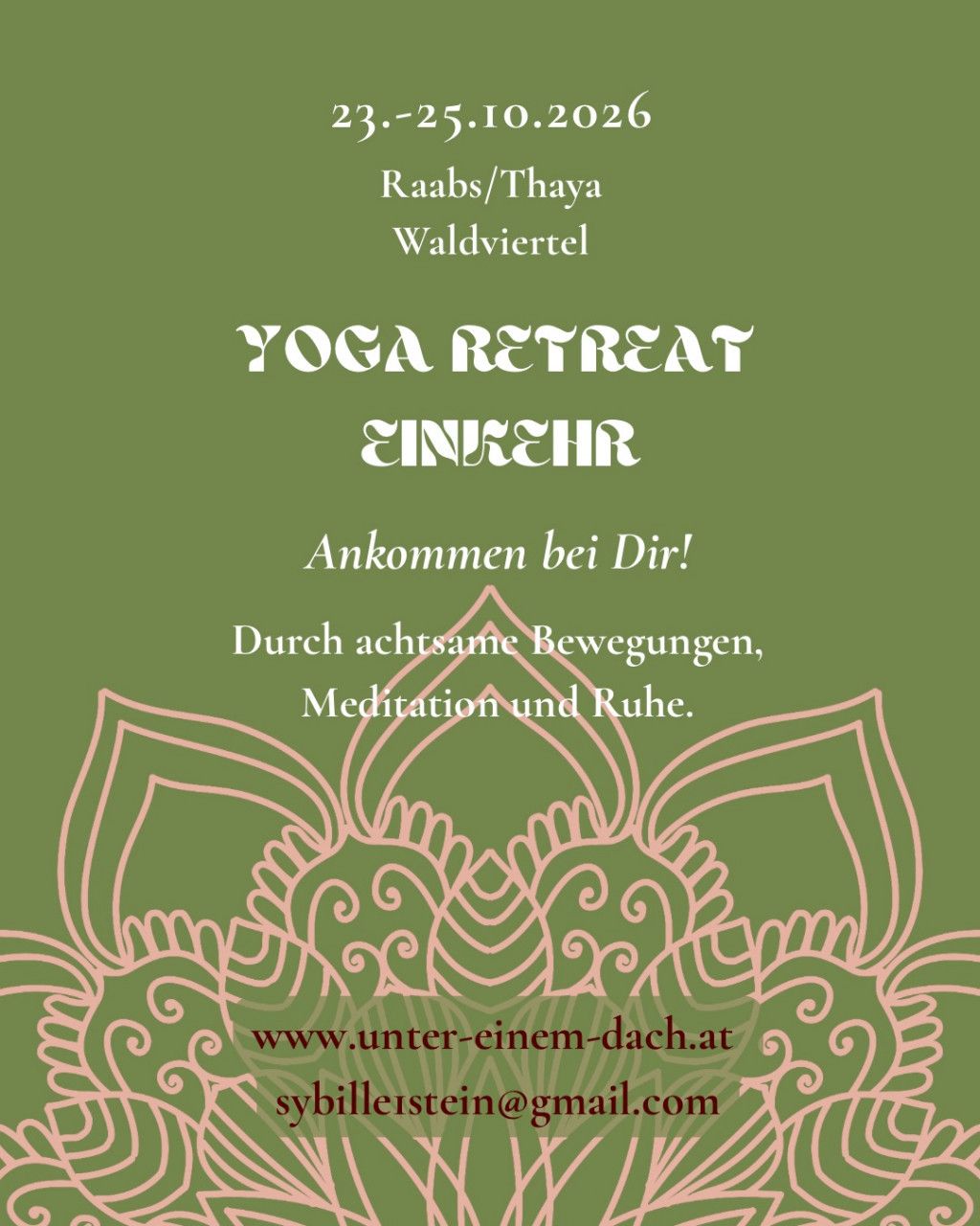 Yoga Retreat Raabs an der Thaya