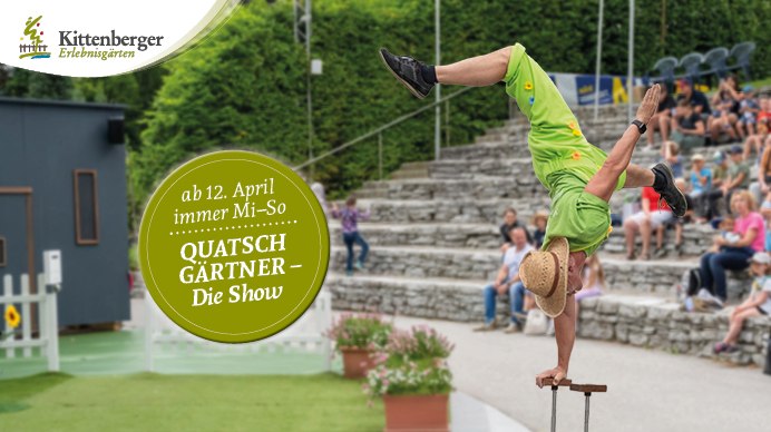 Quatsch Gärtner Show, © Kittenberger Erlebnisgärten