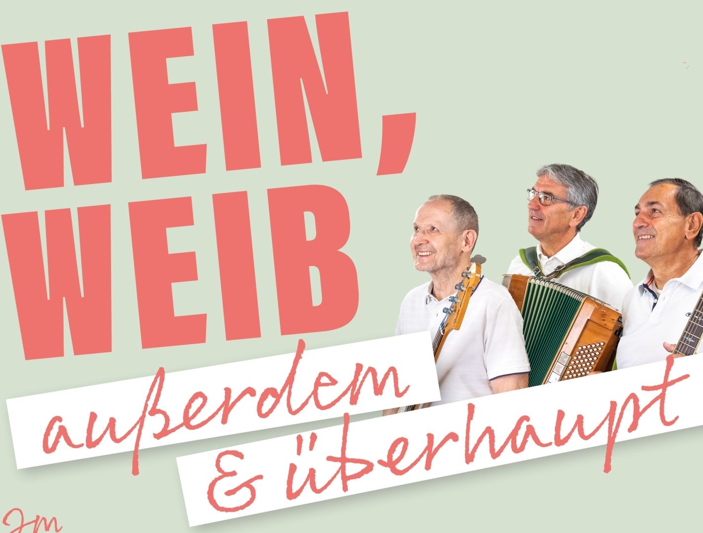 Plakat für eine Musikrevue, die am 15. Oktober 2026 im Stadtsaal Zwettl stattfindet.