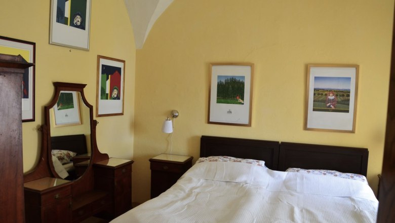 Ferienwohnung Rossarium Schlafzimmer 2, © Renaissanceschloss Greillenstein