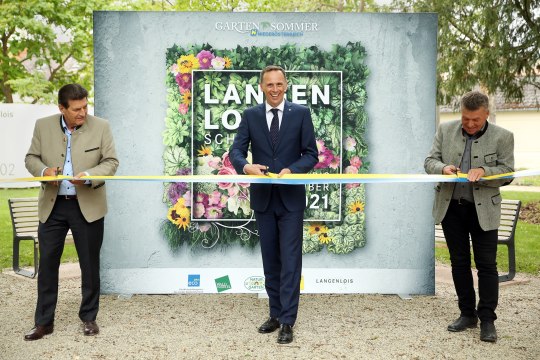 Eröffnung Gartensommer 2021 durch LR Jochen Danninger, © Niederösterreich-Werbung/weinfranz.at