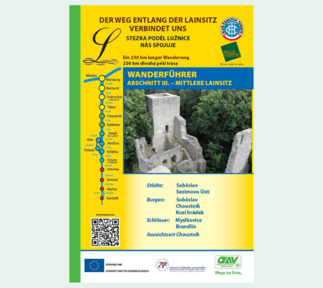 Cover Wanderführer "Der Weg entlang der Lainsitz", Abschnitt 3