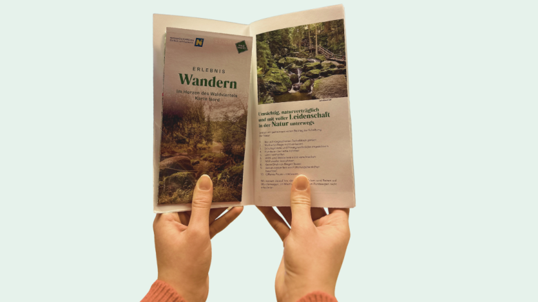 Wanderkarte &quot;Im Herzen des Waldviertels&quot;, © Waldviertel Tourismus, Julia Unger
