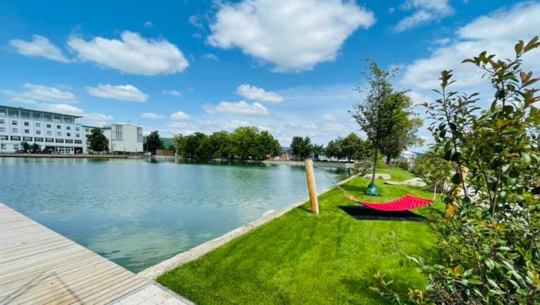 stadtsee-haengematte, © Stadtgemeinde Horn