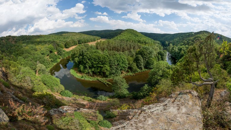 Nationalpark Thayatal, Ausblick vom Überstieg, © Waldviertel Tourismus, Studio Kerschbaum