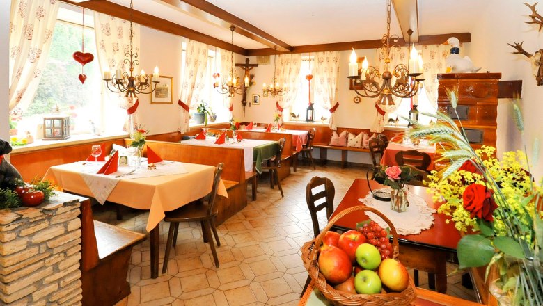 Restaurantbereich im Schlossgasthof Artstetten, © Schlossgasthof Artstetten