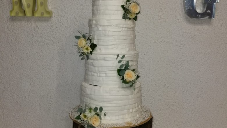 Hochzeitstorte, © Hochzeitstorte, © Bäckerei-Konditorei Pilz, Katrin Pilz