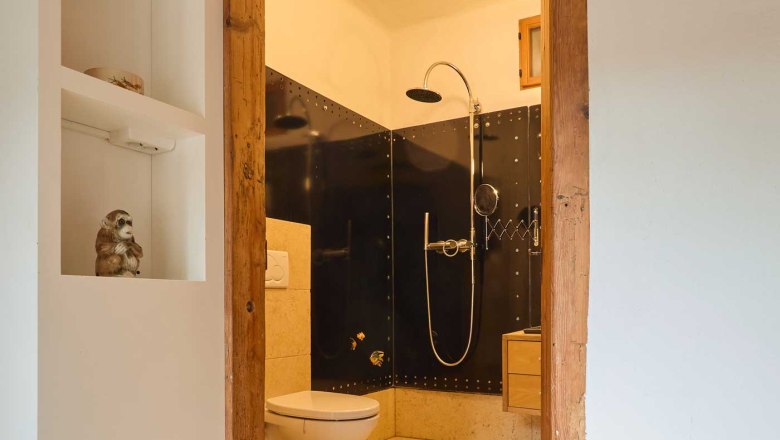 WC und begehbare Dusche, © Rupert Pessl