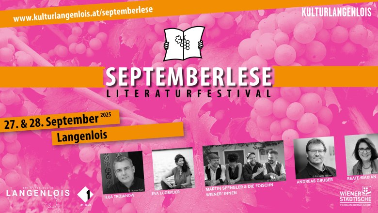 Septemberlese 2025, © Kultur Langenlois