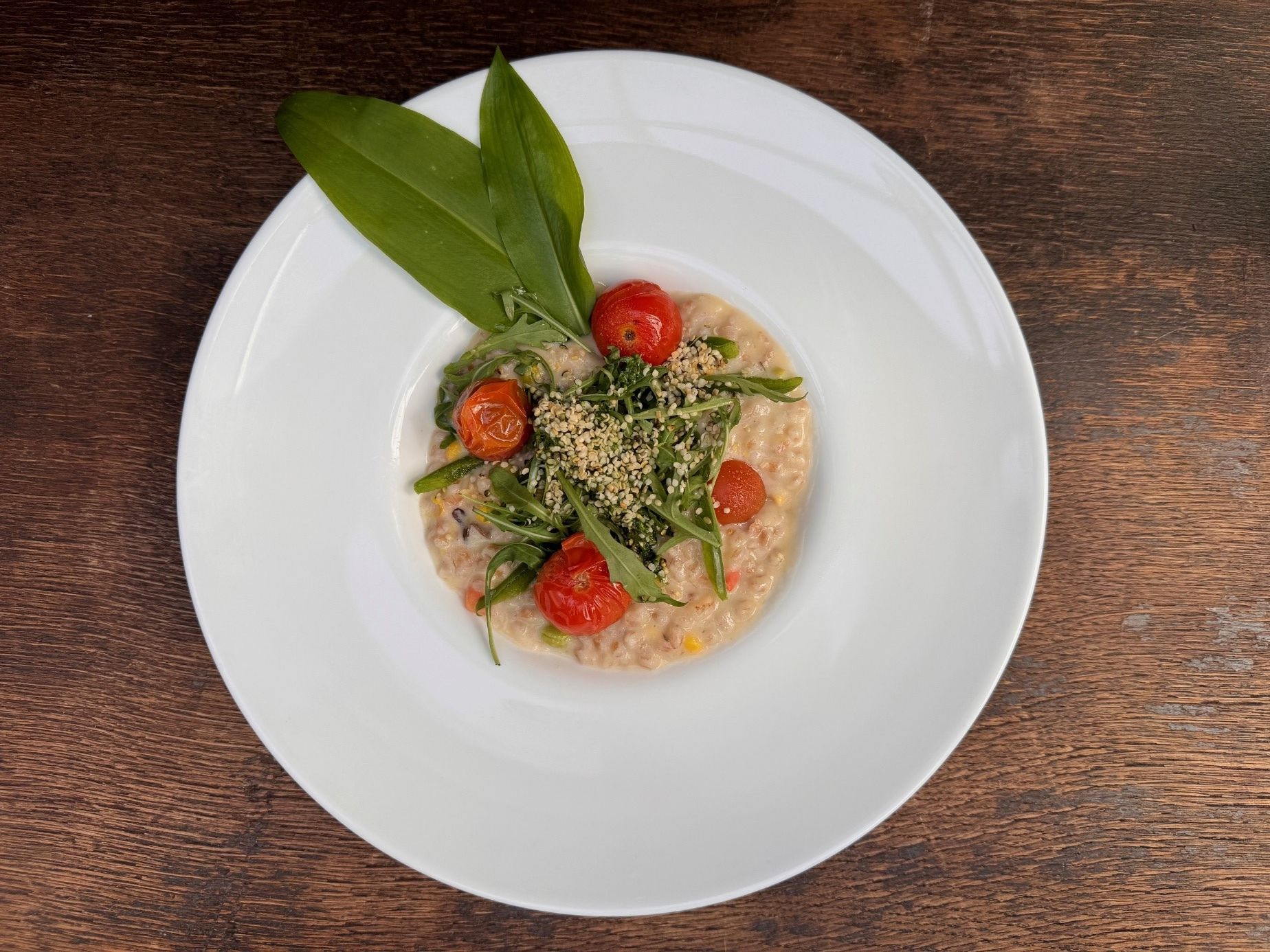 Veganes Dinkelreis-Gemüserisotto