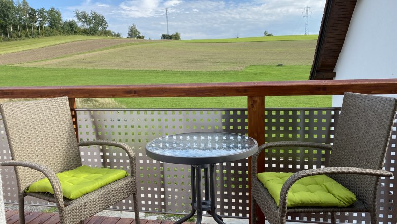 Balkon Zimmer 5, © Hofbauer-Hof, Fotograf Josef Hofbauer