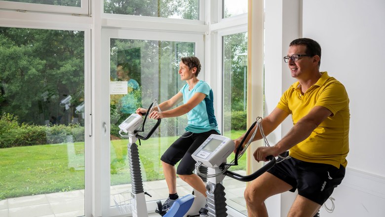 Fahrradergometertraining, © HKZGG, Robert Herbst