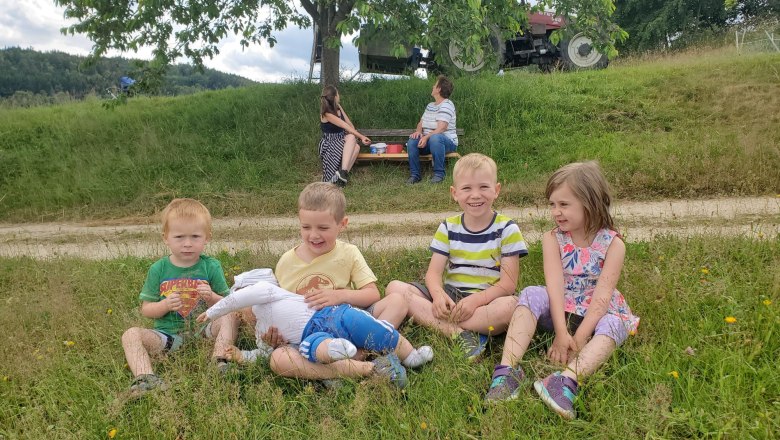Favorite spot - by the cherry tree behind the farm, © Anderlhof