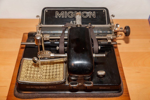 Schreibmaschine, © Reinhold Weikertschläger