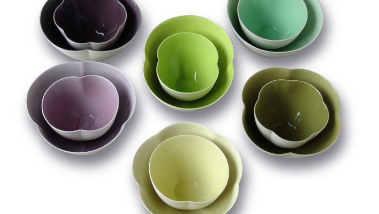 Bl&uuml;tenschalen "Waldfarben", &copy; Martina Zw&ouml;lfer