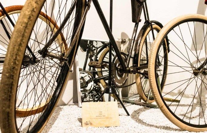 Fahrradmuseum Ausstellungsobjekt, &copy; Mia Bodenstein