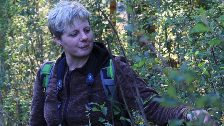 Naturvermittlerin Edith Weiss, © Edith Weiß