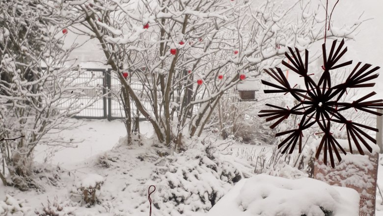 Christmas: View from the front door, &copy; U.E.