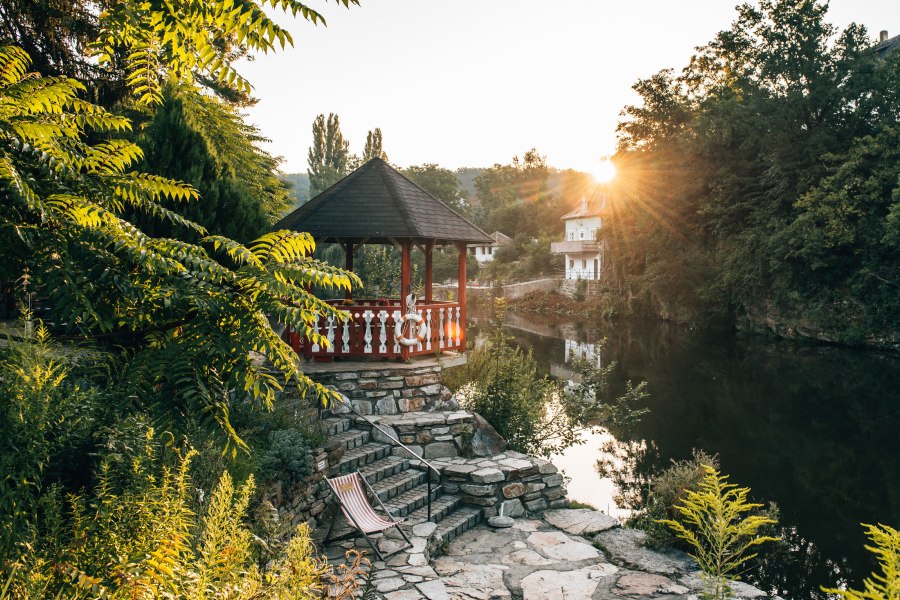 Strandbad Plank am Kamp, © Niederösterreich Werbung/ Romeo Felsenreich