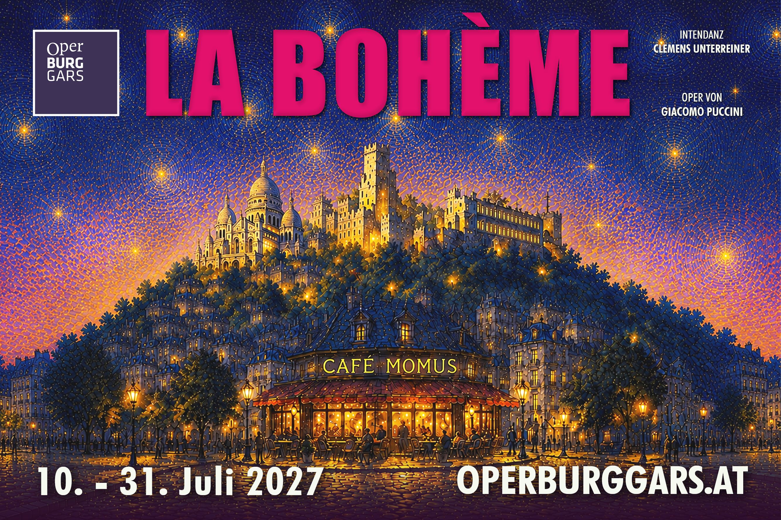 Sujet Oper Burg Gars 2027 - La Boheme