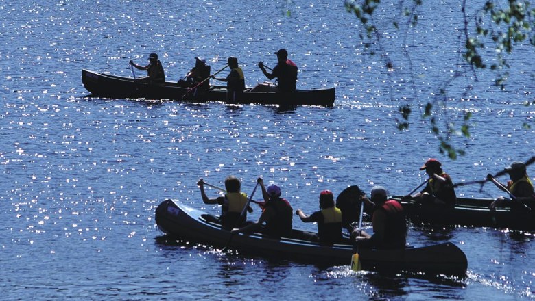 Kanusport am Stausee Ottenstein, © Segel- &amp; Surfschule Ottenstein