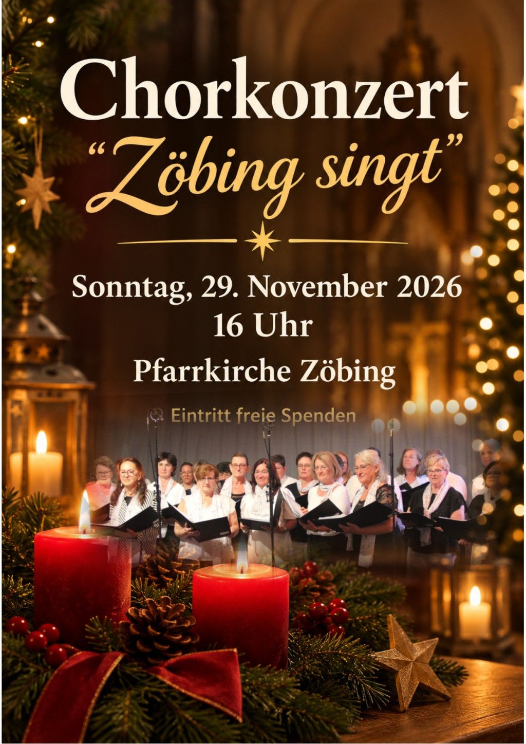 Chorkonzert Zöbing singt