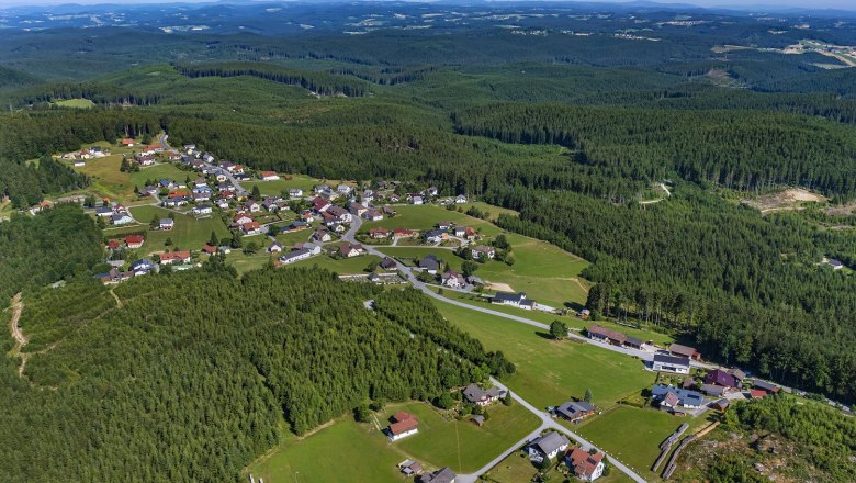 Bärnkopf von oben, © Gemeinde Bärnkopf