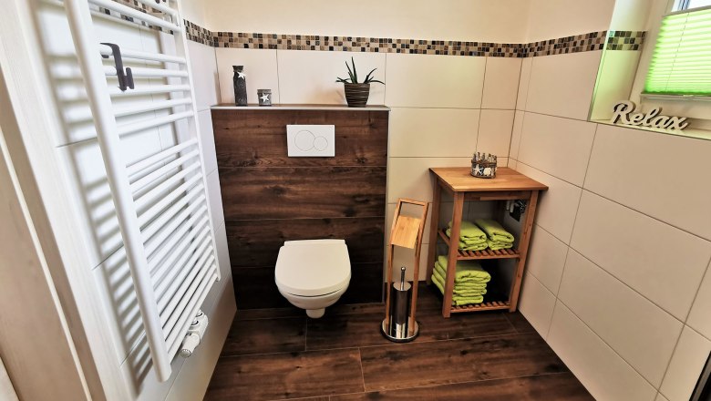 Bathroom, WC, © Apartment Sonne, Fotograf Mag. Verena Schrammel