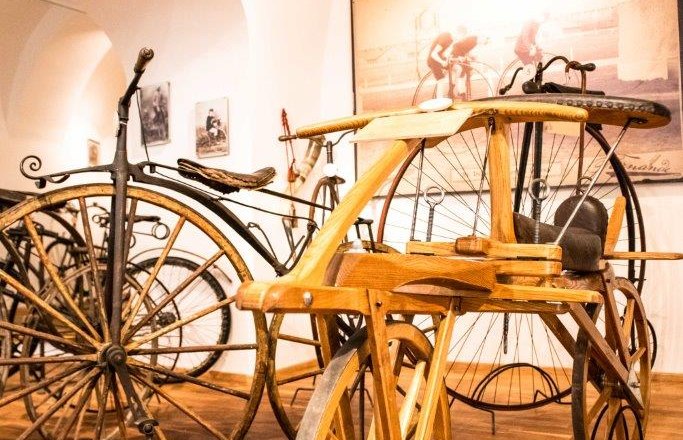 Fahrradmuseum Ausstellungsobjekt, &copy; Mia Bodenstein