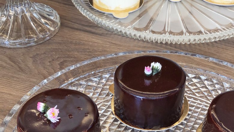 Dessert in the courtyard, © vierzigerhof