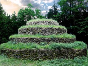 Steinpyramide, Kraftarena Groß Gerungs, © Unknown