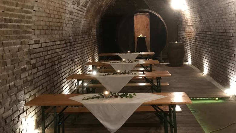 Landpension Gschwantner, wine cellar, &copy; Berta Gschwantner