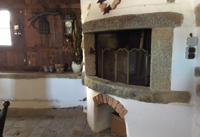 Open fireplace in the barn, © Katrin Karall-Semler