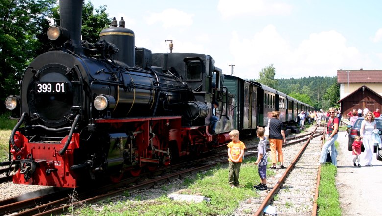 Dampfzug Waldviertelbahn, © Günter Witzmann