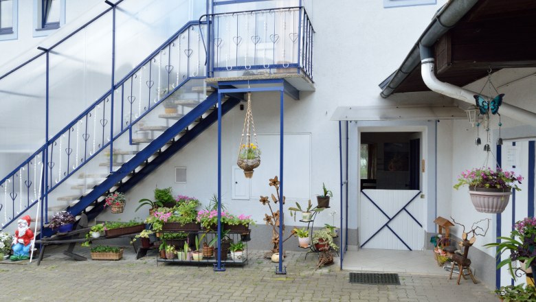 Entrance to the vacation apartment, © Haus Krenn