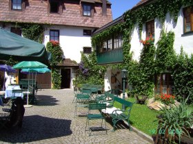 Innenhof Landhotel Yspertal, © Landhotel Yspertal