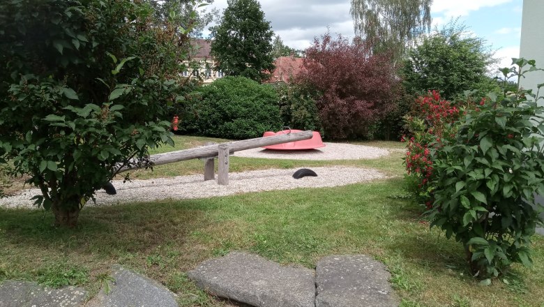Spielplatz im Ort, © Ferienhaus Leopold