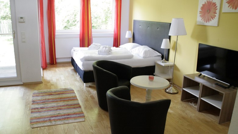 Appartement mit 39m2, © Hotel-Restaurant Liebnitzmühle