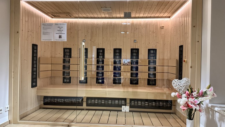 Infrared cabin, © Hotel-Restaurant Liebnitzmühle
