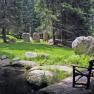 Garten mit Teich, © Leander Kainz
