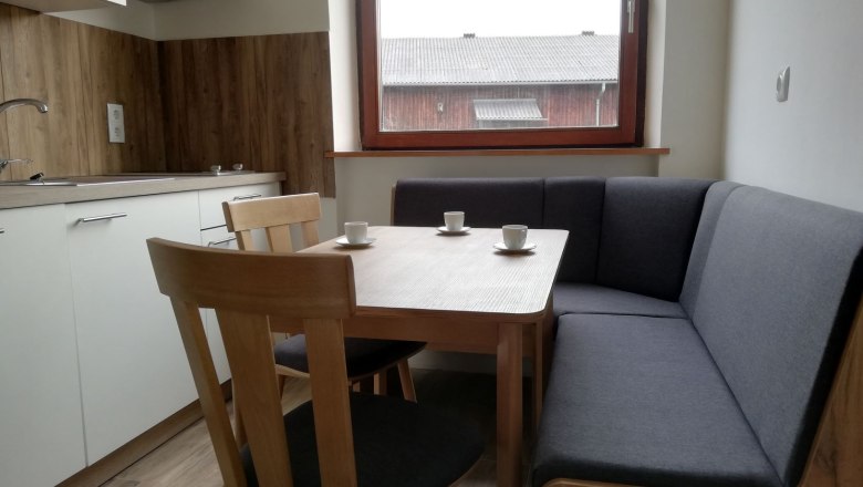 Kitchen in apartment F, © Wolfgang T. Müller