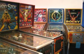 Ausstellung Flippermuseum, © Flippermuseum Lichtenau