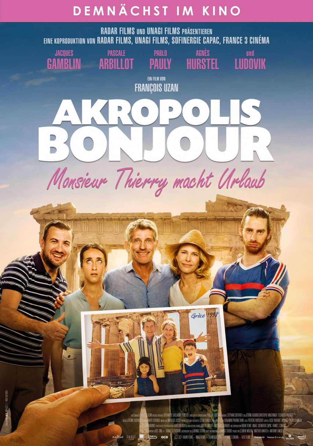 Sommerkino AKROPOLIS BONJOUR – MONSIEUR THIERRY MACHT URLAUB – am Fr 21.8.2026 um 20 Uhr im Dorfgeme