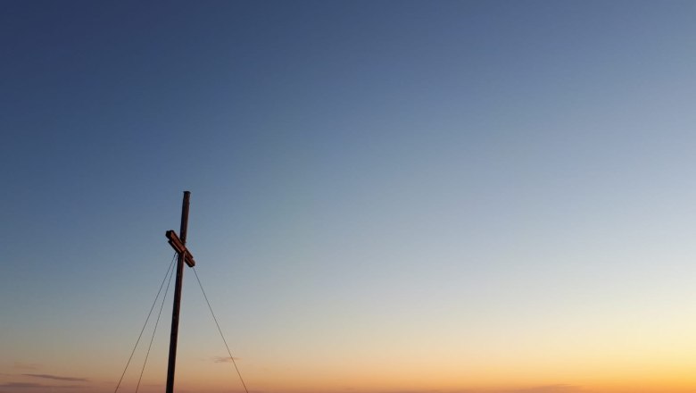 Sonnenaufgang am Nebelstein, © Ferienhaus Angel, Fotograf Heidi Angel